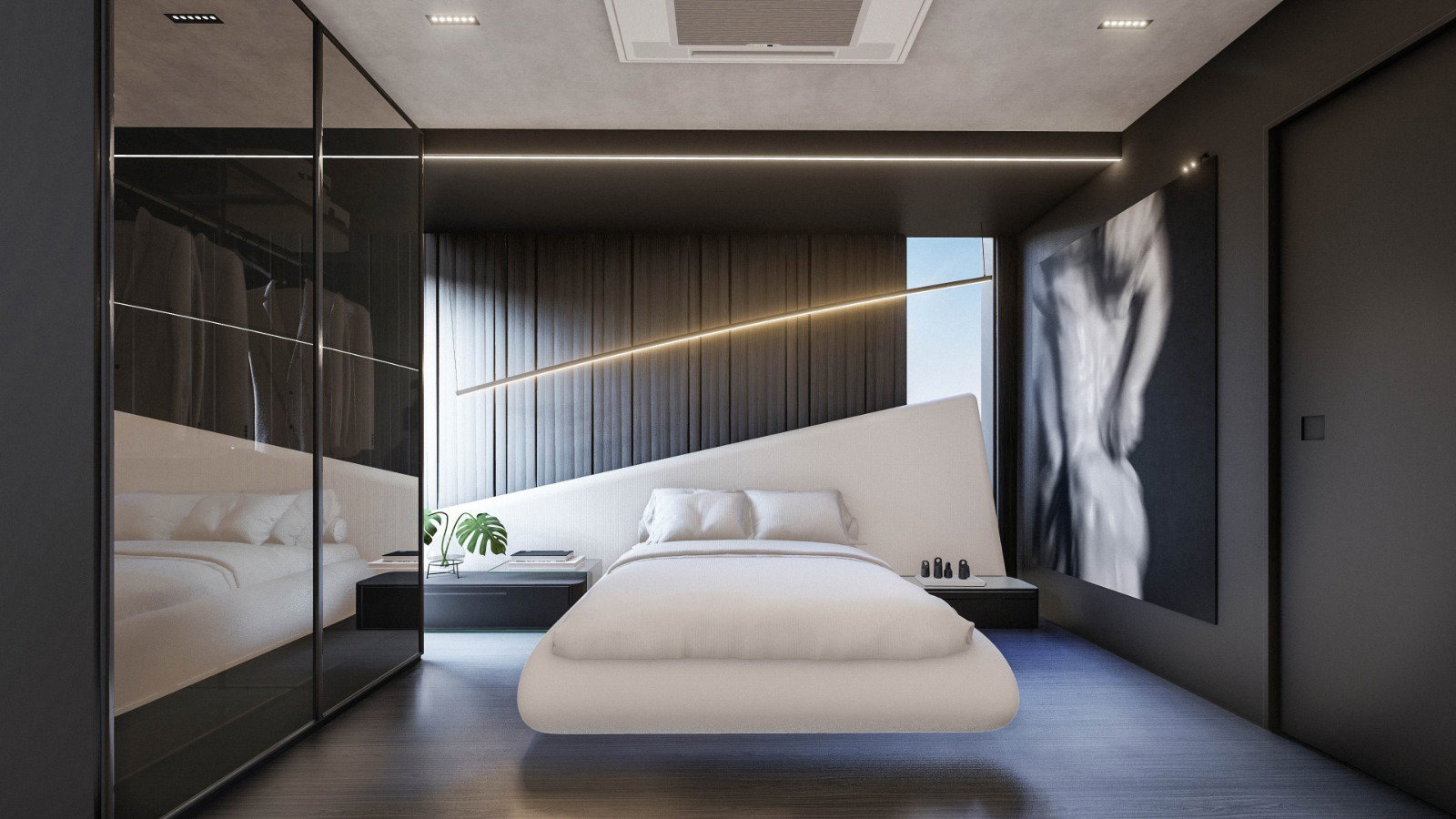 Quarto do apartamento WS Design