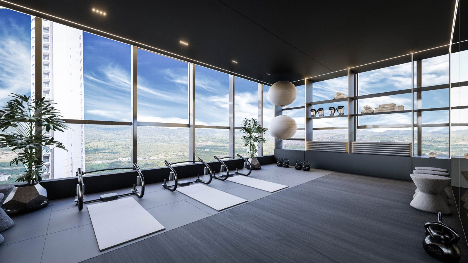 Espaço wellness do WS Design